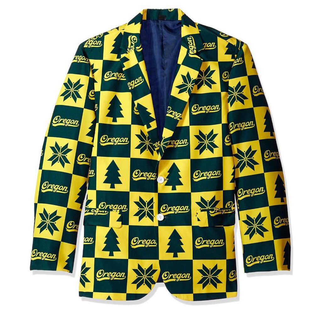 NCAA Patches Oregon Ducks Business Jacket, 50 (2XL) NWT